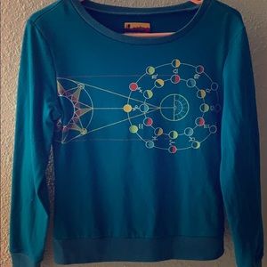 Zodiac symbol sweatshirt